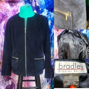 Bradley Bayou Suede and Leather Jacket